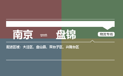 南京到盘锦物流公司-南京到盘锦专线-大件物流