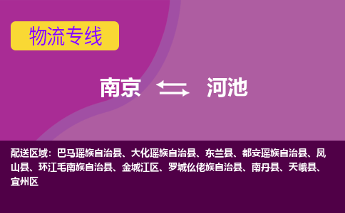 南京到宜州区电动车托运-南京到宜州区电动车邮寄货运专线