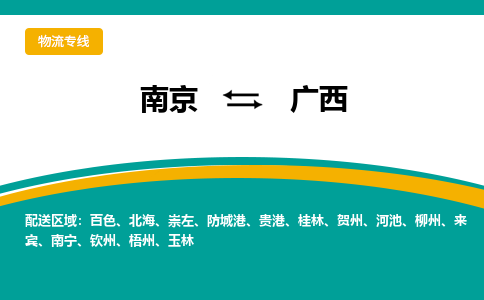 南京到广西物流|南京到广西专线|热门物流