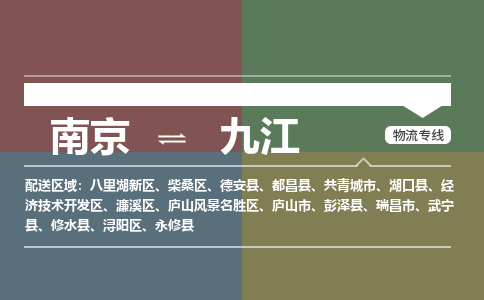 南京到庐山风景名胜区电动车托运-南京到庐山风景名胜区电动车邮寄货运专线