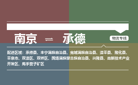 南京到承德县电动车托运-南京到承德县电动车邮寄货运专线