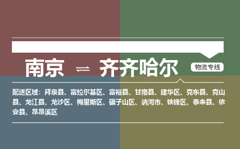 南京到拜泉县电动车托运-南京到拜泉县电动车邮寄货运专线