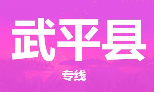 惠州到武平县物流-信赖合作伙伴惠州至武平县货运