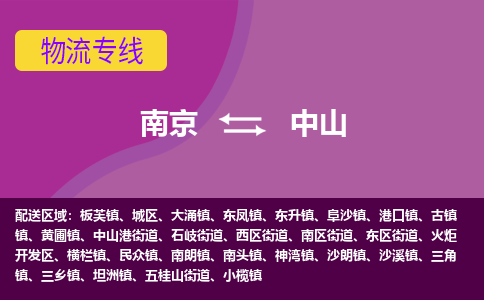 南京到黄圃镇电动车托运-南京到黄圃镇电动车邮寄货运专线