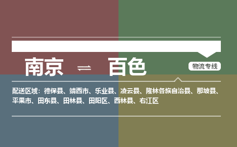 南京到德保县电动车托运-南京到德保县电动车邮寄货运专线