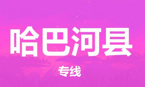 清城区到哈巴河县物流搬家-清城区到纽约物流专线